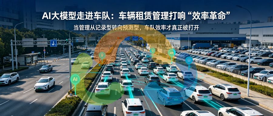 AI大模型走进车队：车辆租赁管理打响